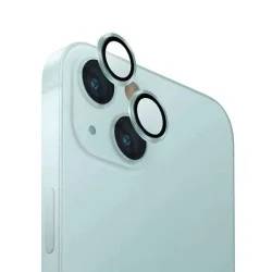 UNIQ Optix Aluminum Camera Lens Protector For iPhone 15/15 Plus - Cool Mint